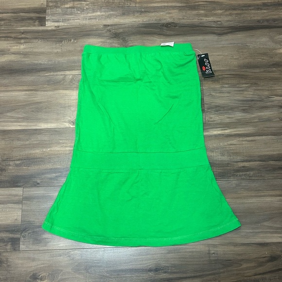 Kiss New Y2K Green 100% Cotton Mini Dress - Picture 2 of 6